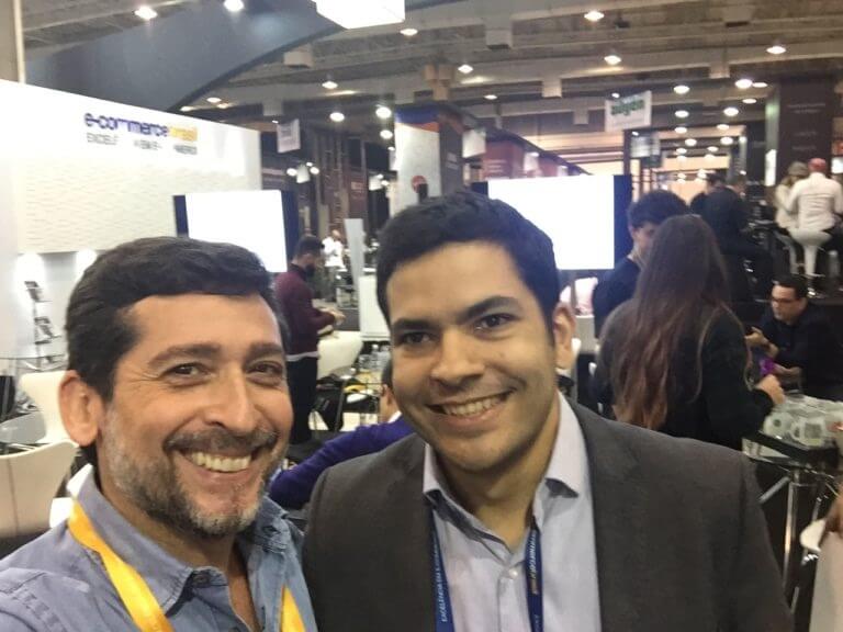 Geraldo Santos, Diretor Geral Startupi e Tiago Baeta, Sócio-Fundador E-Commerce Brasil