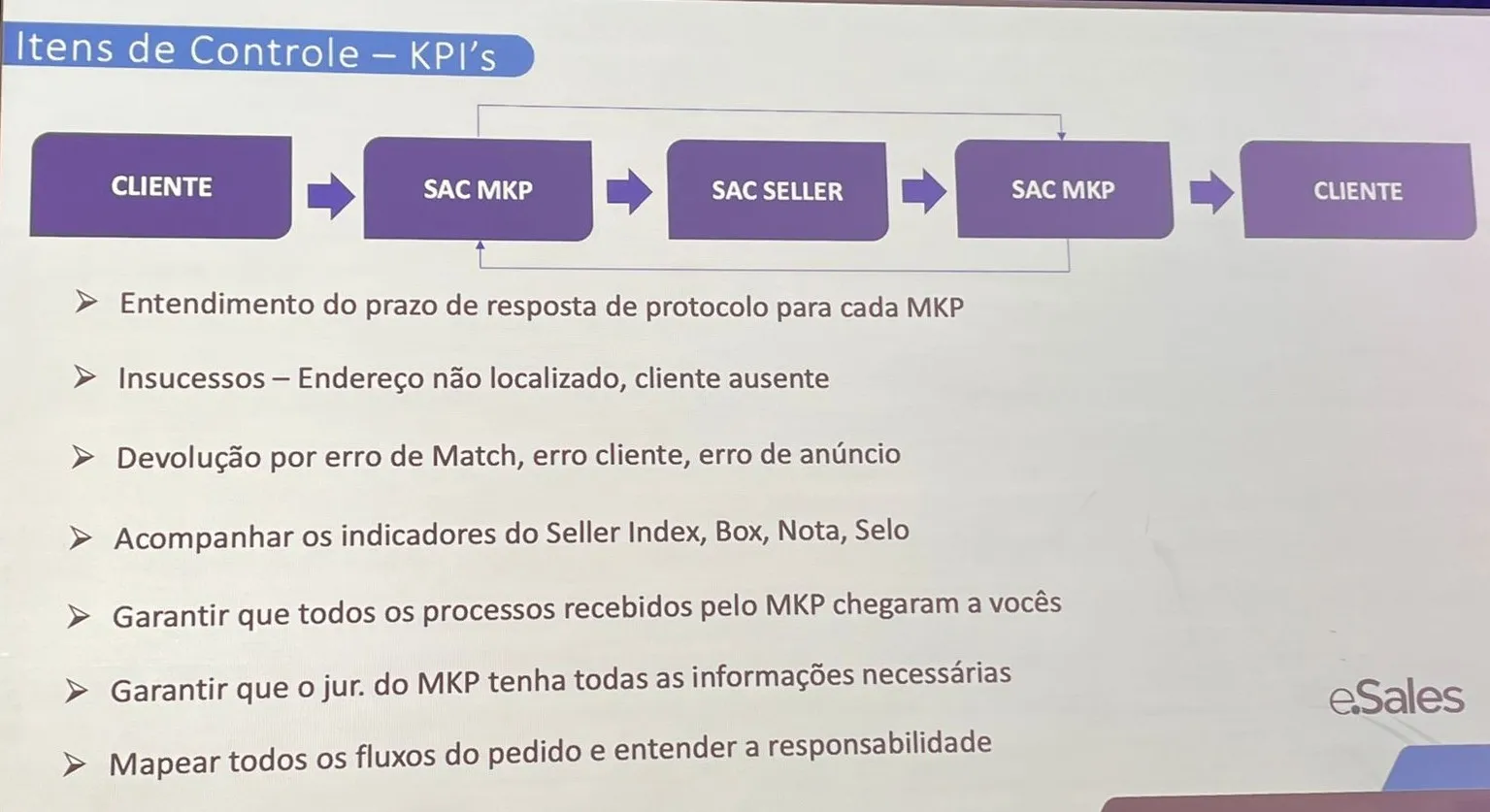 Controle por KPI no marketplace - Palestra Marcelo Vieira Conferência Santa Catarina 2024