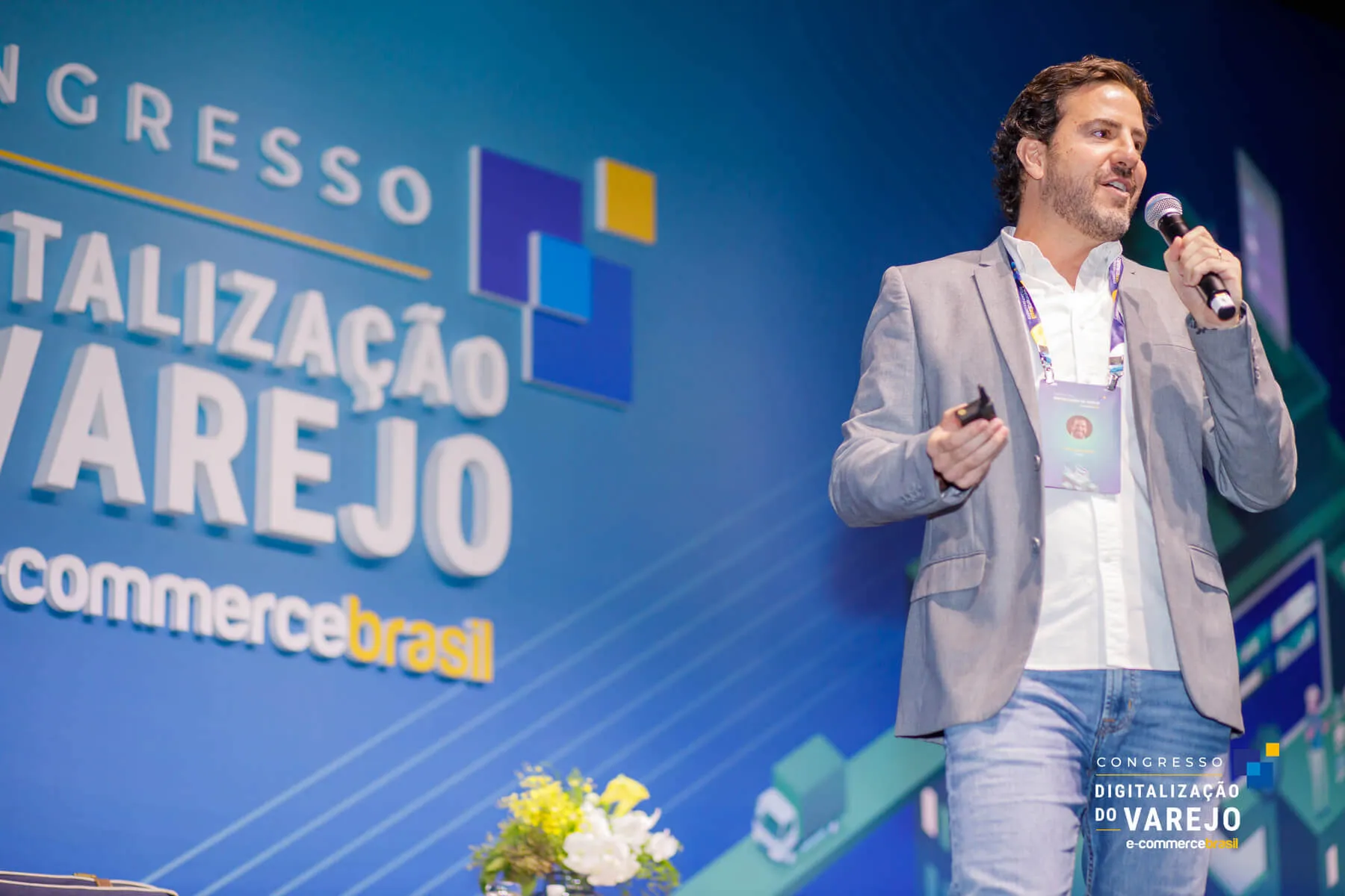 Thiago Barroso, senior business executive do Google, no Congresso Digitalização do Varejo 2024