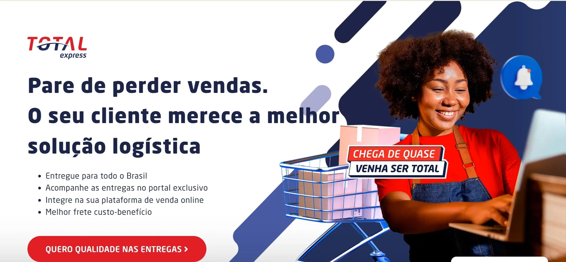 Total Express apresenta sala de conteúdo pelo segundo ano no Fórum E-commerce Brasil 2024