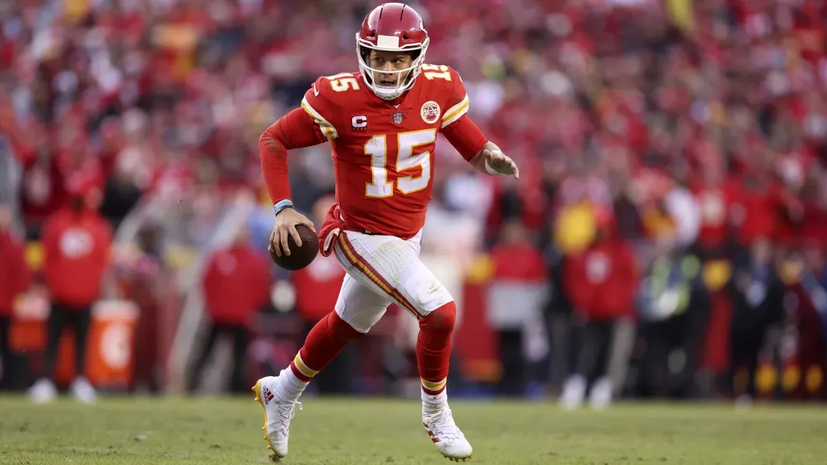 Patrick Mahomes - NFL no Brasil - vendas no varejo