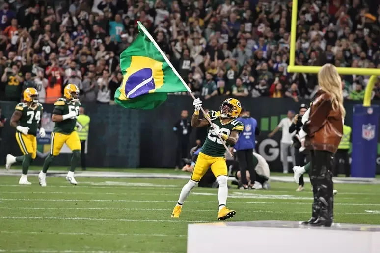 Jogo da NFL no Brasil, entre Eagles e Green Bay Packers na Arena no Corinthias