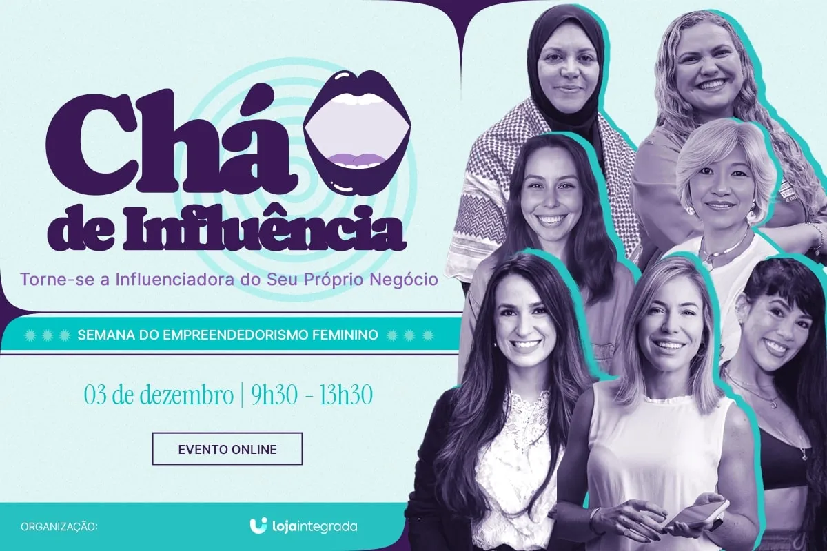 Loja Integrada promove evento online gratuito para mulheres empreendedoras