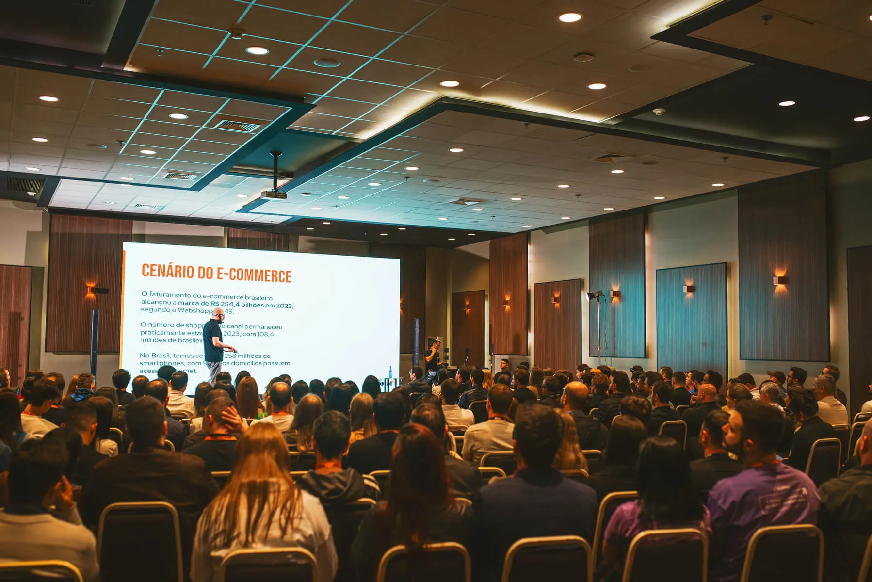 1ª edição, em Itajaí (SC), reuniu mais de 220 lojistas. Foto: Divulgação/Grupo Vello