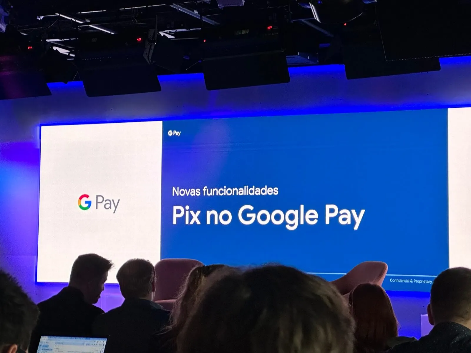 Evento do Google sobre GPay e integração com Pix