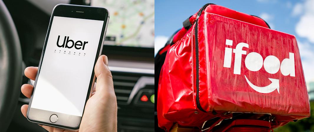 IFood e Uber firmam acordo no Brasil