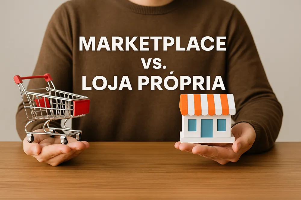 Marketplace ou loja própria: qual estratégia está dominando 2025?