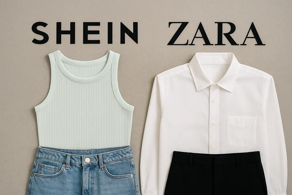 Shein vs Zara: o confronto que redefine o fast fashion no Brasil