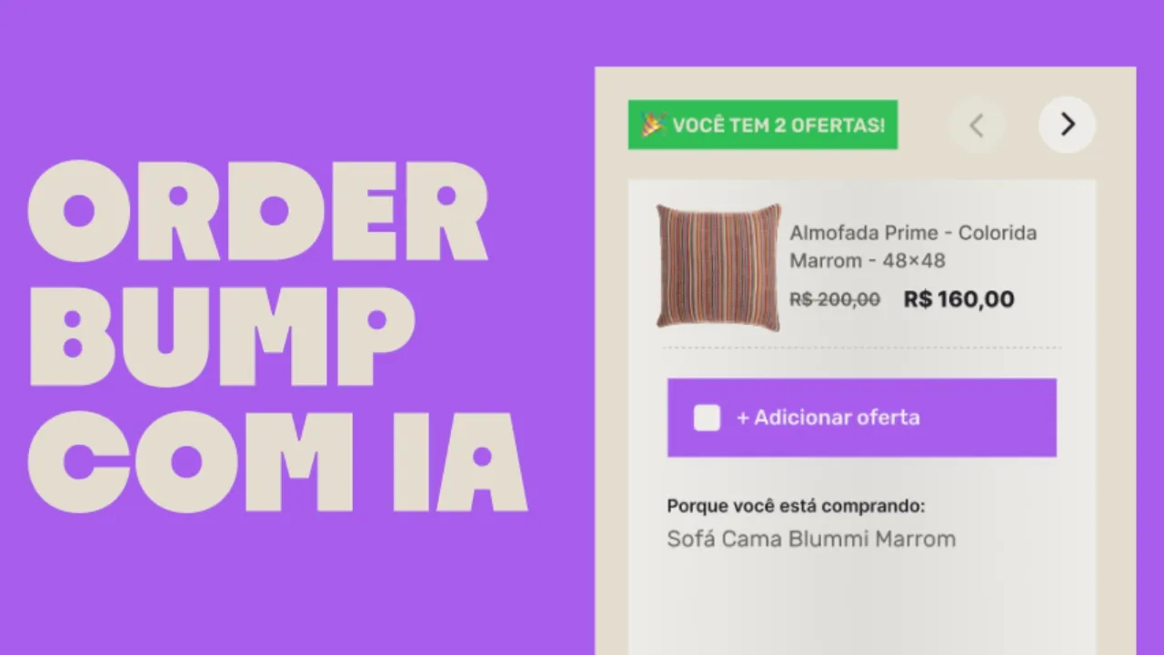 Yampi apresenta novo Order Bump com IA para e-commerces no Fórum ECBR 25
