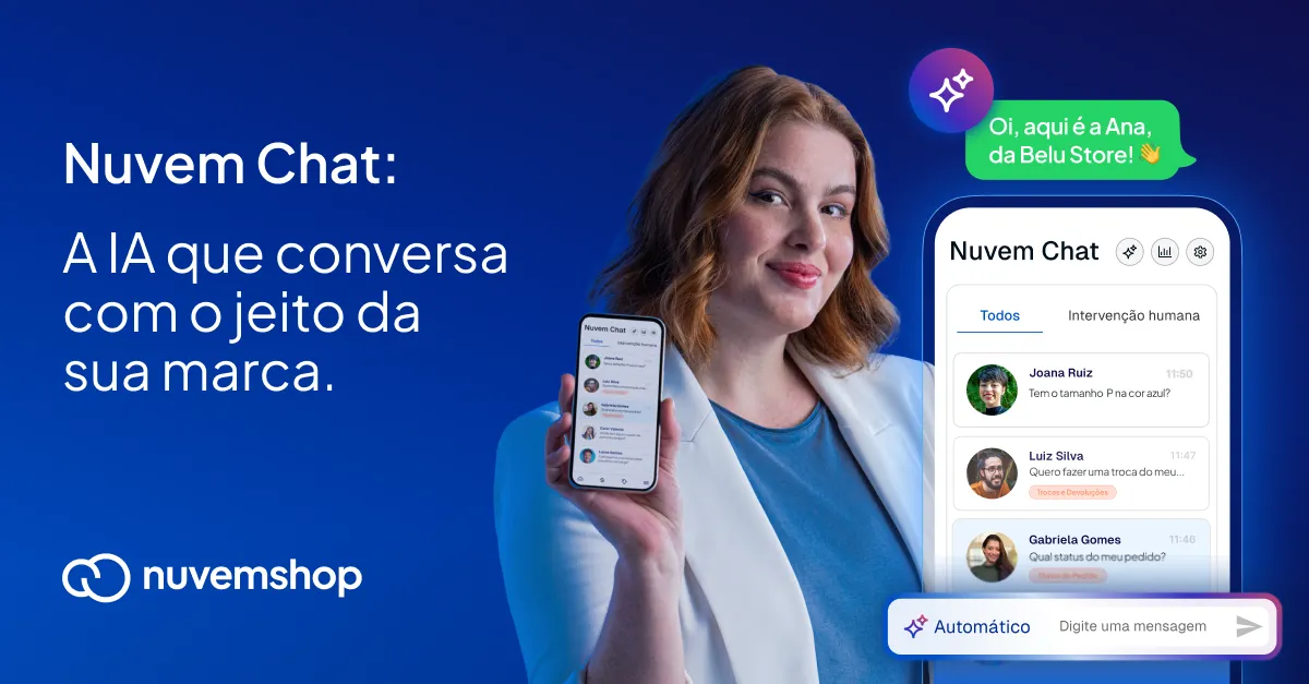 Nuvemshop investe R$ 55 milhões em IA e lança solução para liderar conversational commerce