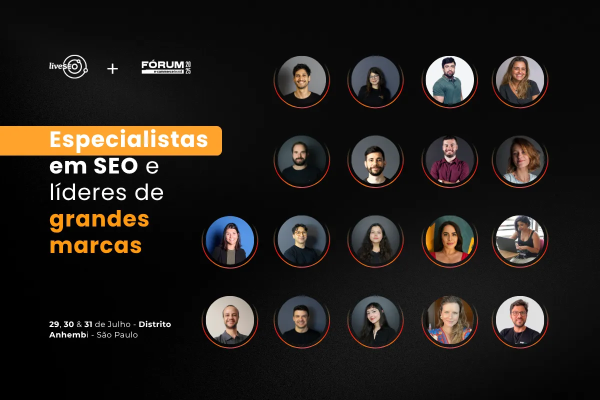 SEO em 2025: tendências e inovação no estande da liveSEO no Fórum ECBR
