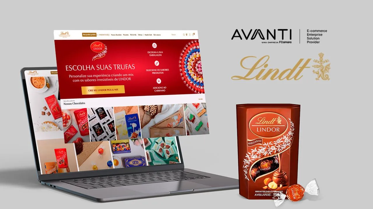 Lindt Brasil realiza Go Live do novo e-commerce com entrega full da Avanti