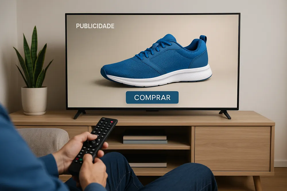 Retail media + TV conectada: a vitrine invadiu a sala