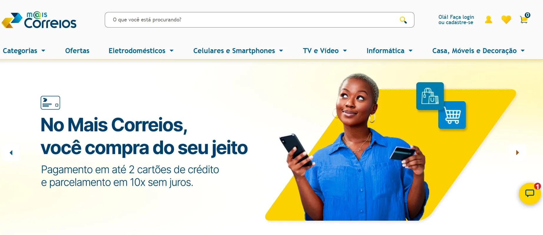 Correios estreia seu próprio marketplace com 500 mil produtos