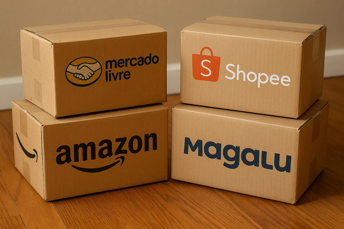 7.7: promoções movimentam Mercado Livre, Shopee, Amazon e Magalu durante data dupla