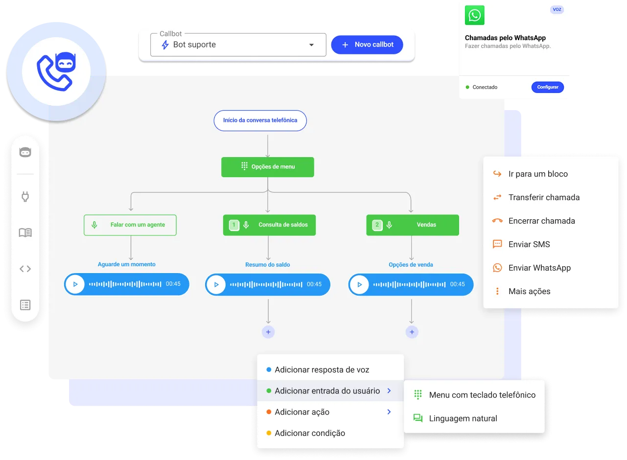 Botmaker lança solução para chamadas de voz com inteligência artificial por telefone e WhatsApp Calling
