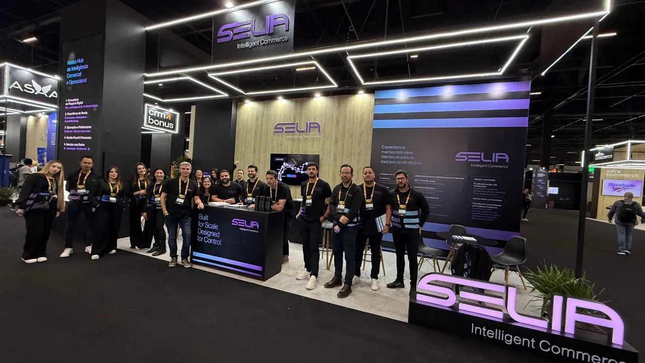 Estande da Selia Fullcommerce