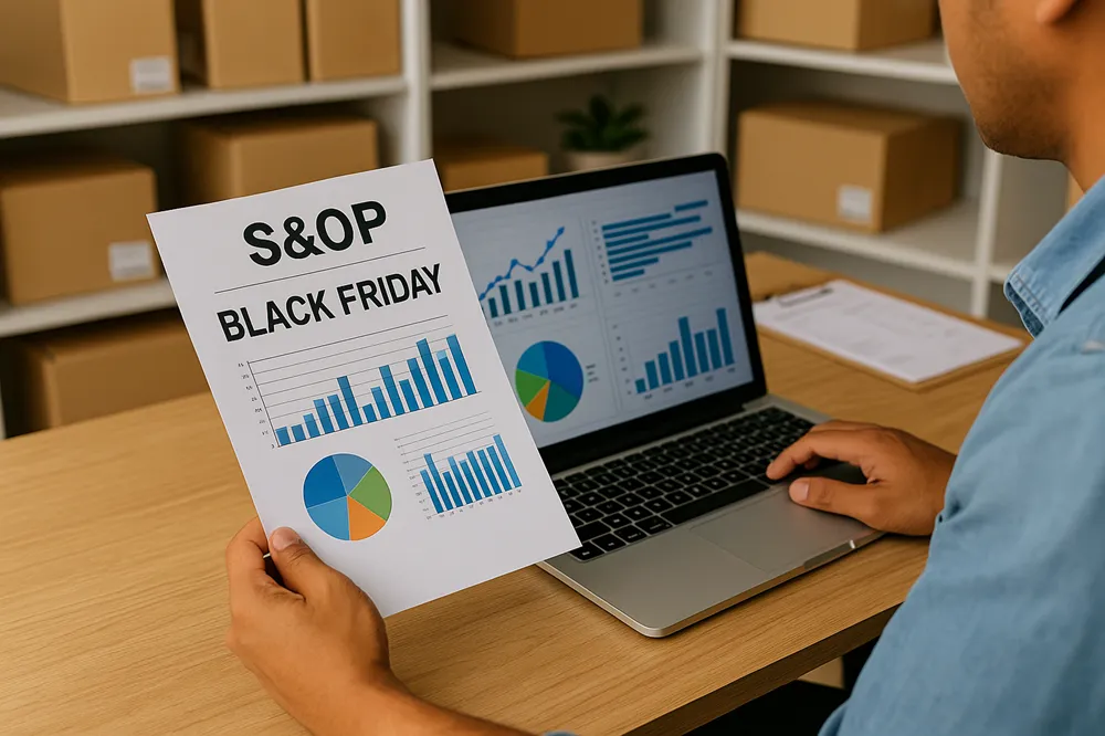 Por dentro da operação: o papel do S&amp;OP na logística da Black Friday