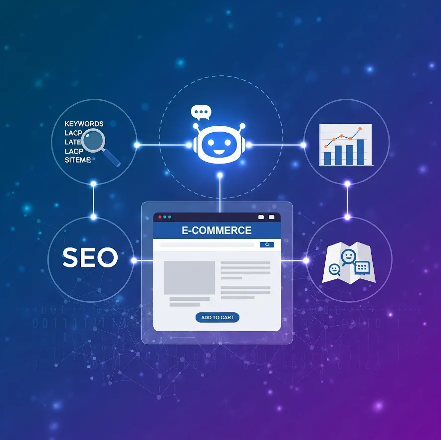 SEO e chatbots: o encontro que está mudando a visibilidade dos e-commerces