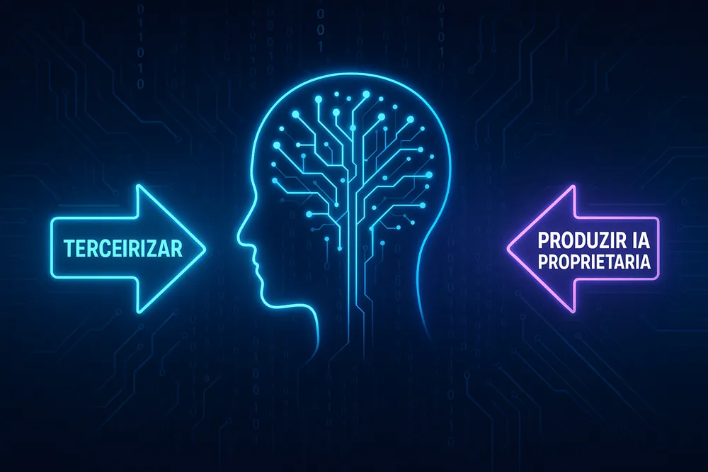 Internalizar ou contratar? O dilema da IA nas empresas