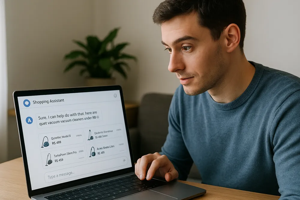 A nova geração do e-commerce agora em chat conversacional