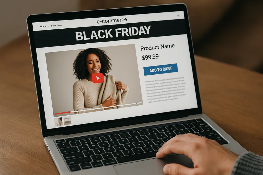 Como o vídeo se tornou o motor das conversões na Black Friday
