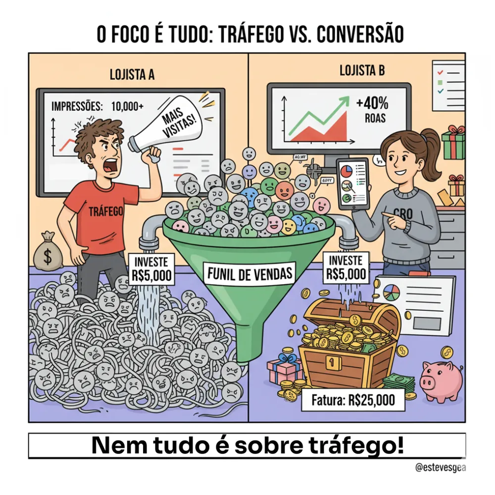 A métrica que separa lojas de R$ 100 mil das que faturam milhões no e-commerce