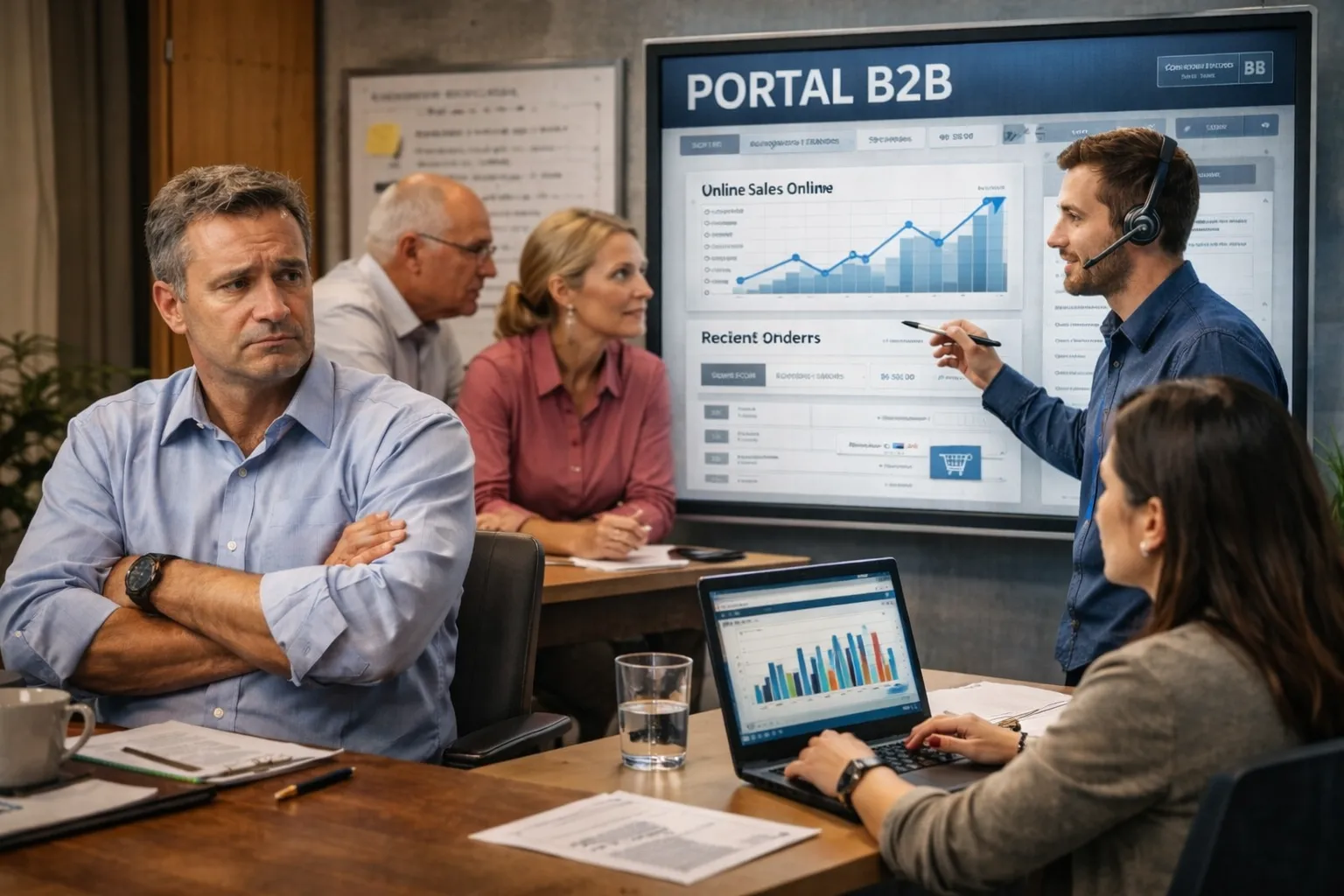 O maior obstáculo para a digitalização das vendas B2B está dentro das empresas