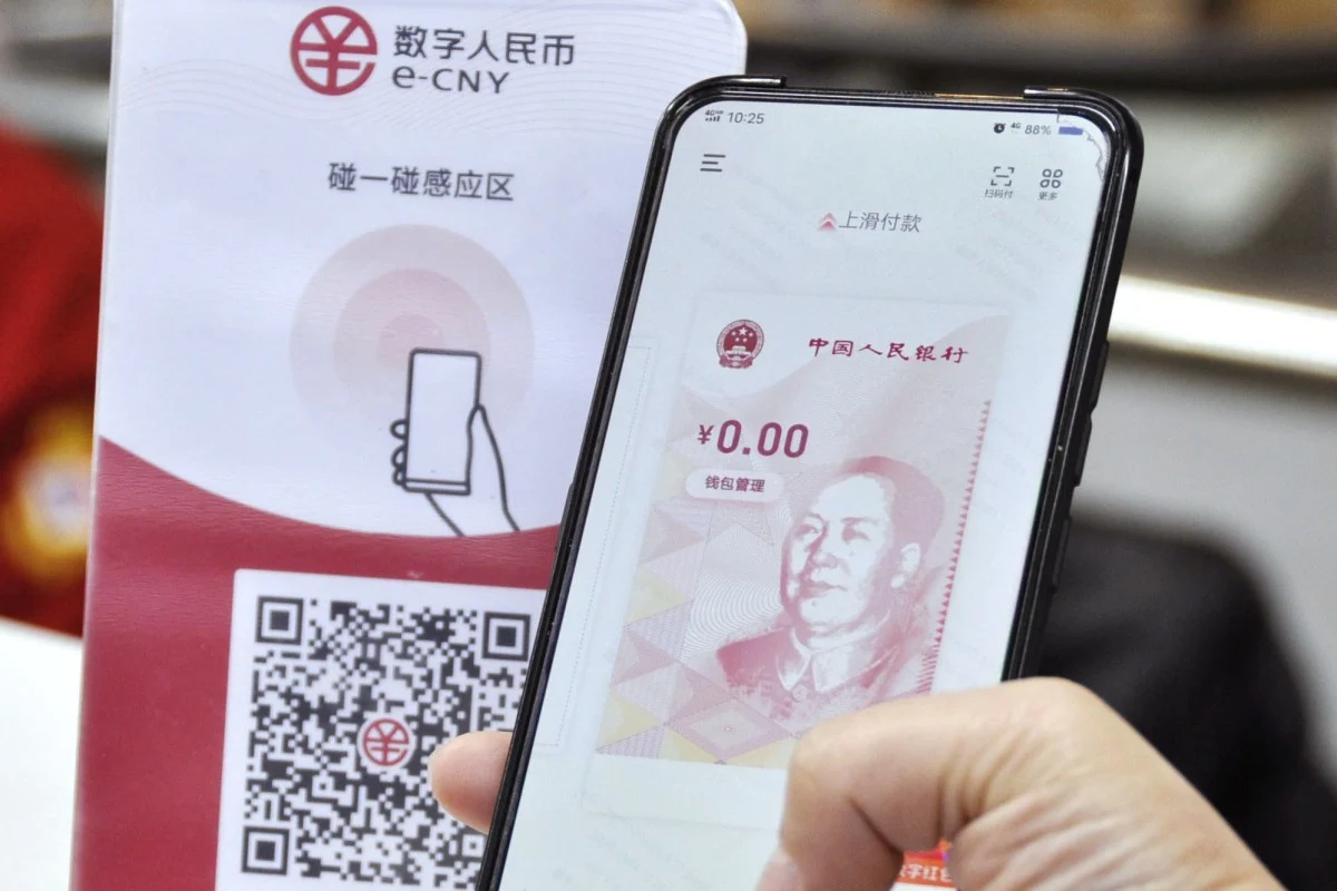 'Drex chinês': plataforma de moeda digital chinesa supera US$ 55 bi em transações