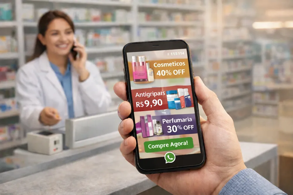 A panfletagem digital transforma o delivery das farmácias e redefine a conquista de novos clientes