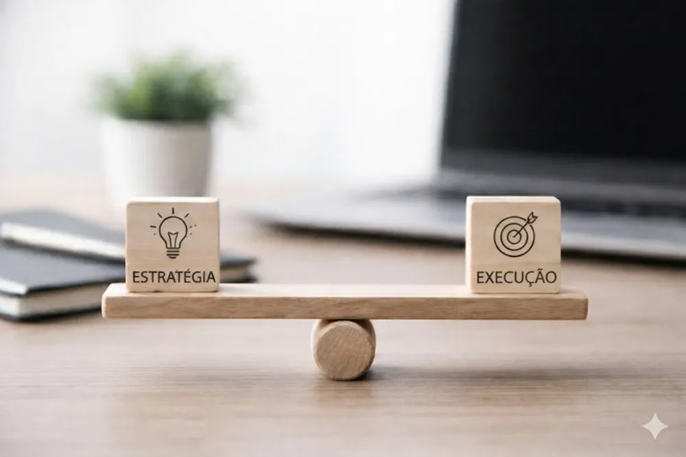 Execução, estratégia e o risco da homogeneidade competitiva