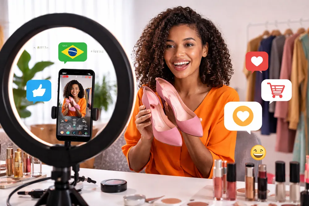 Tropicalizando o live commerce chinês: o que funciona e o que precisa mudar para conquistar o consumidor brasileiro