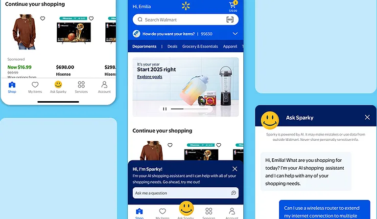 Walmart registra alta no ticket médio com assistente de IA