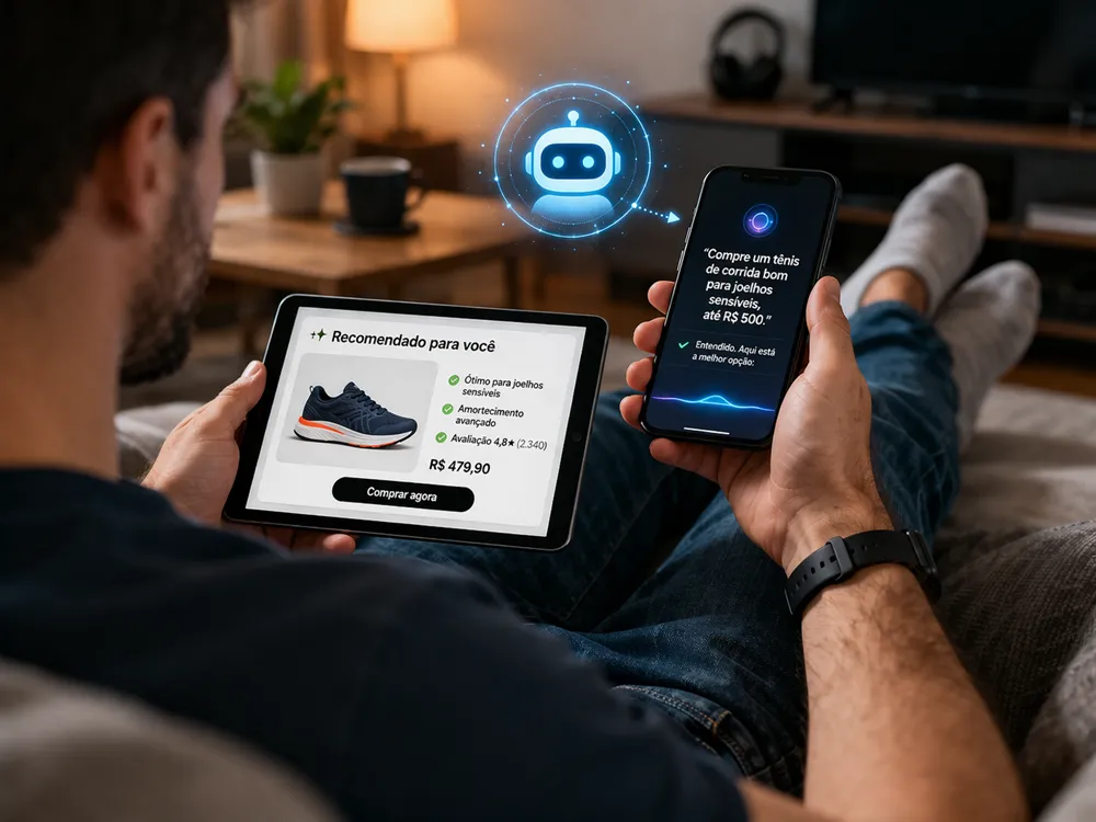 O fim da busca e o início da delegação no e-commerce