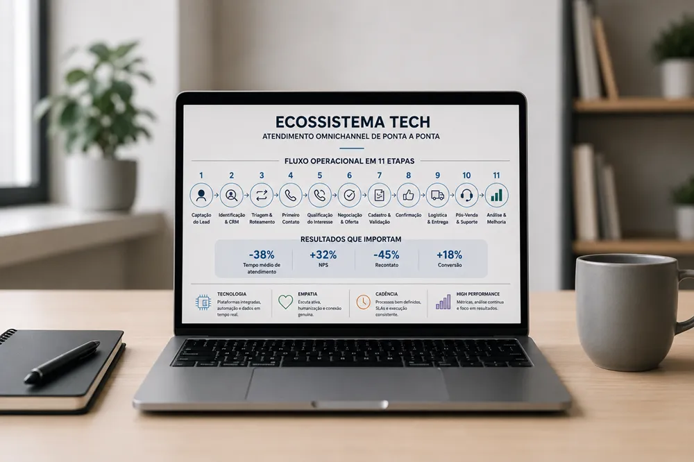 Ecossistema TECH: atendimento de ponta a ponta no varejo omnichannel