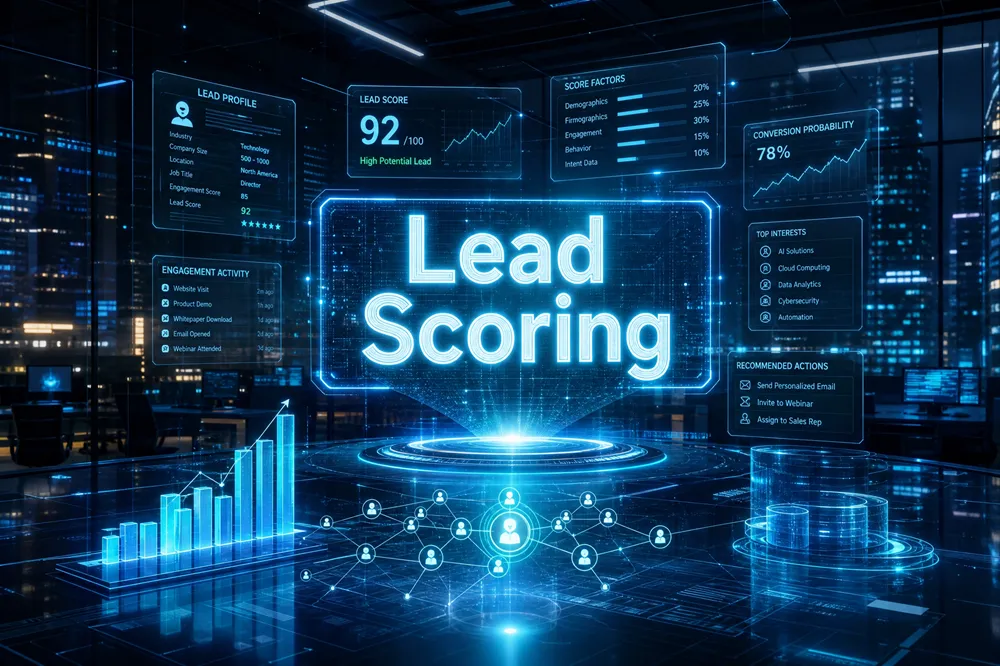 IA para produtividade em vendas: por que o lead scoring preditivo é a próxima fronteira da inteligência comercial