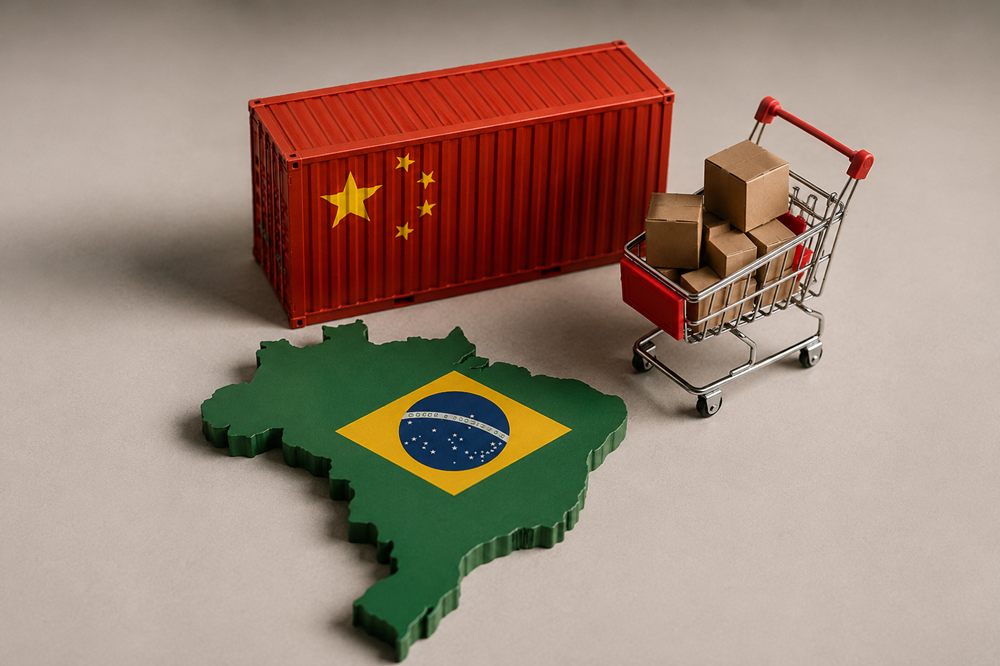 Comprar da China virou commodity. Representar marca, não.