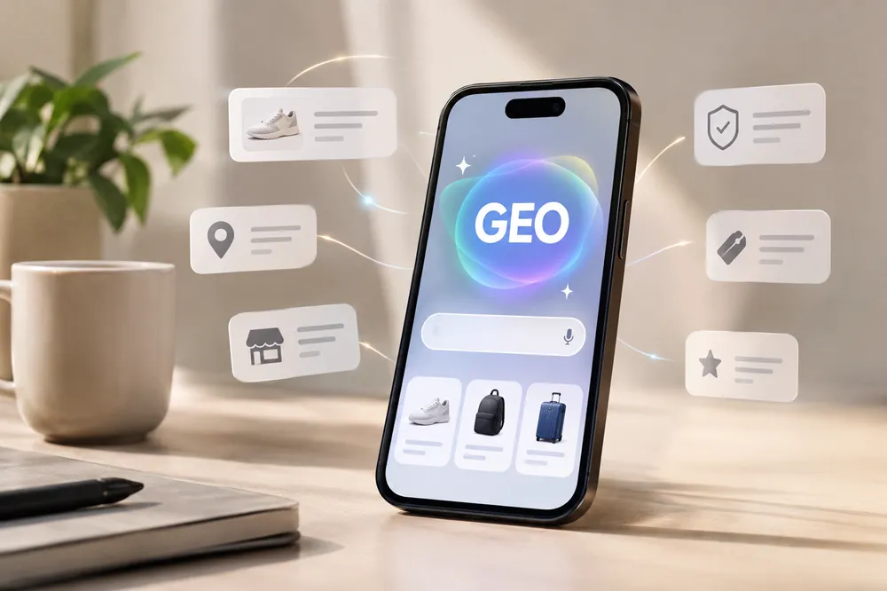 GEO para e-commerce: como aparecer nas IAs